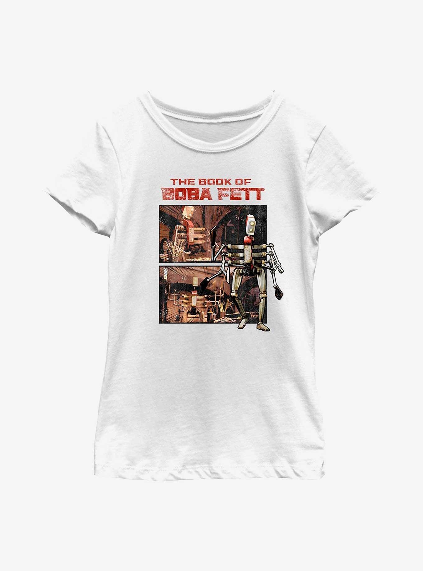 Star Wars Book Of Boba Fett All Or Nothing Youth Girls T-Shirt