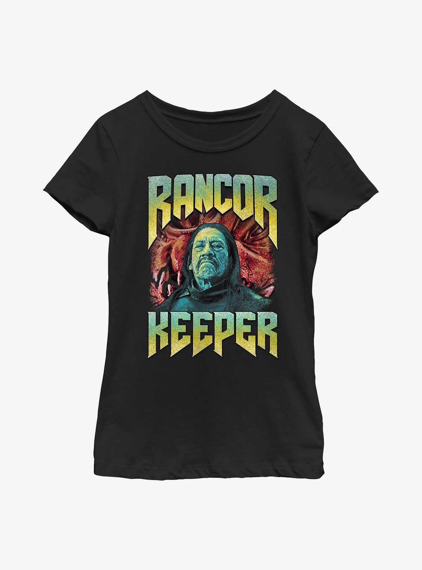 Star Wars Book Of Boba Fett Rancor Keeper Youth Girls T-Shirt, , hi-res