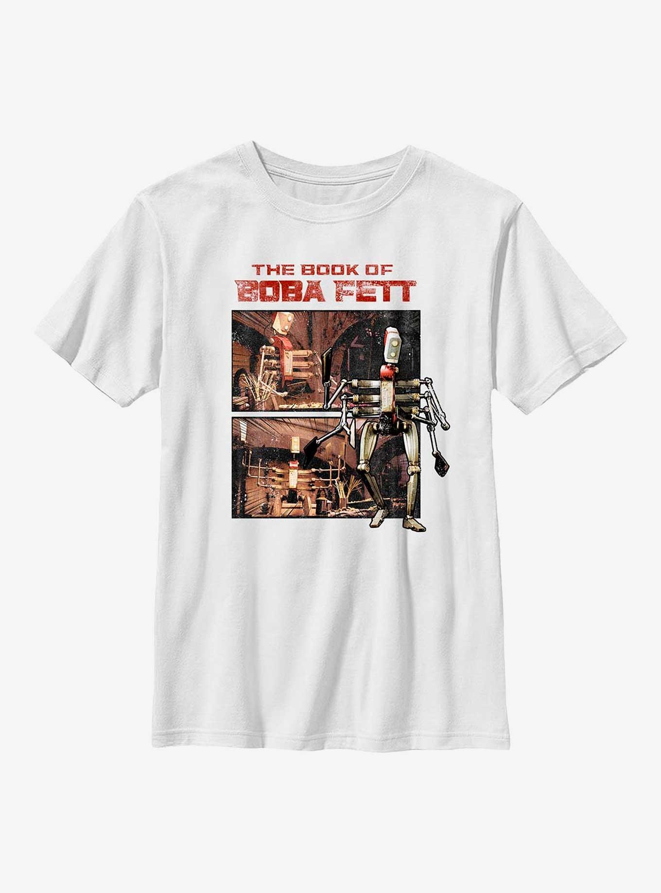 Star Wars Book Of Boba Fett All Or Nothing Youth T-Shirt, , hi-res