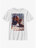Star Wars Book Of Boba Fett Legends Of The Sand Youth T-Shirt, WHITE, hi-res