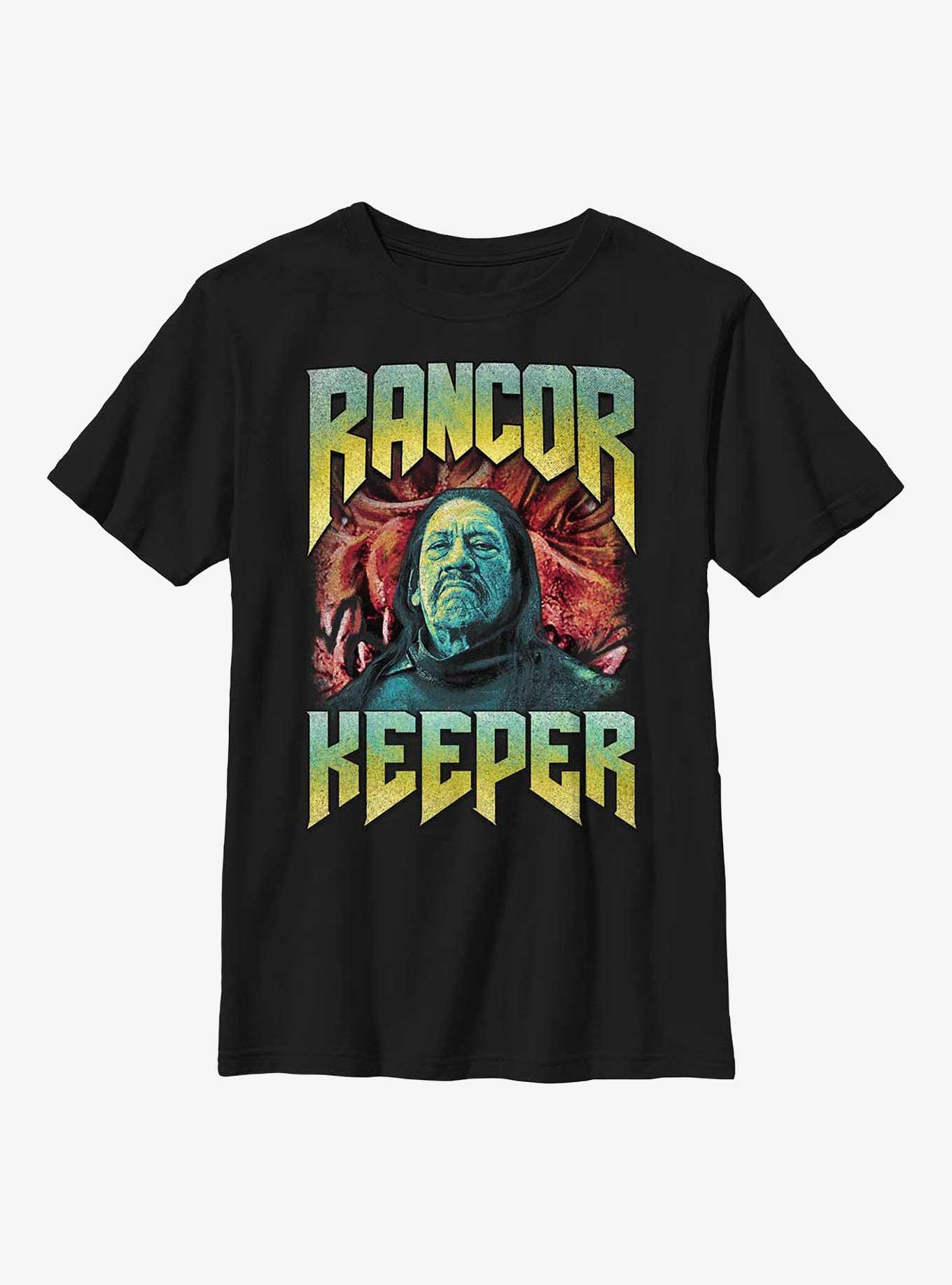 Star Wars Book Of Boba Fett Rancor Keeper Youth T-Shirt, , hi-res