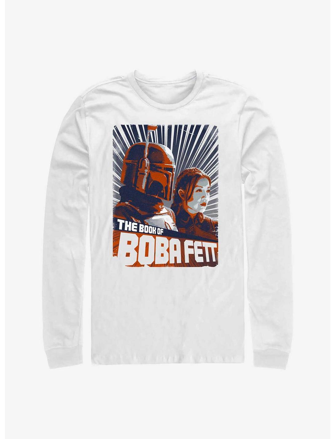 Star Wars Book Of Boba Fett Legends Of The Sand Long-Sleeve T-Shirt, WHITE, hi-res