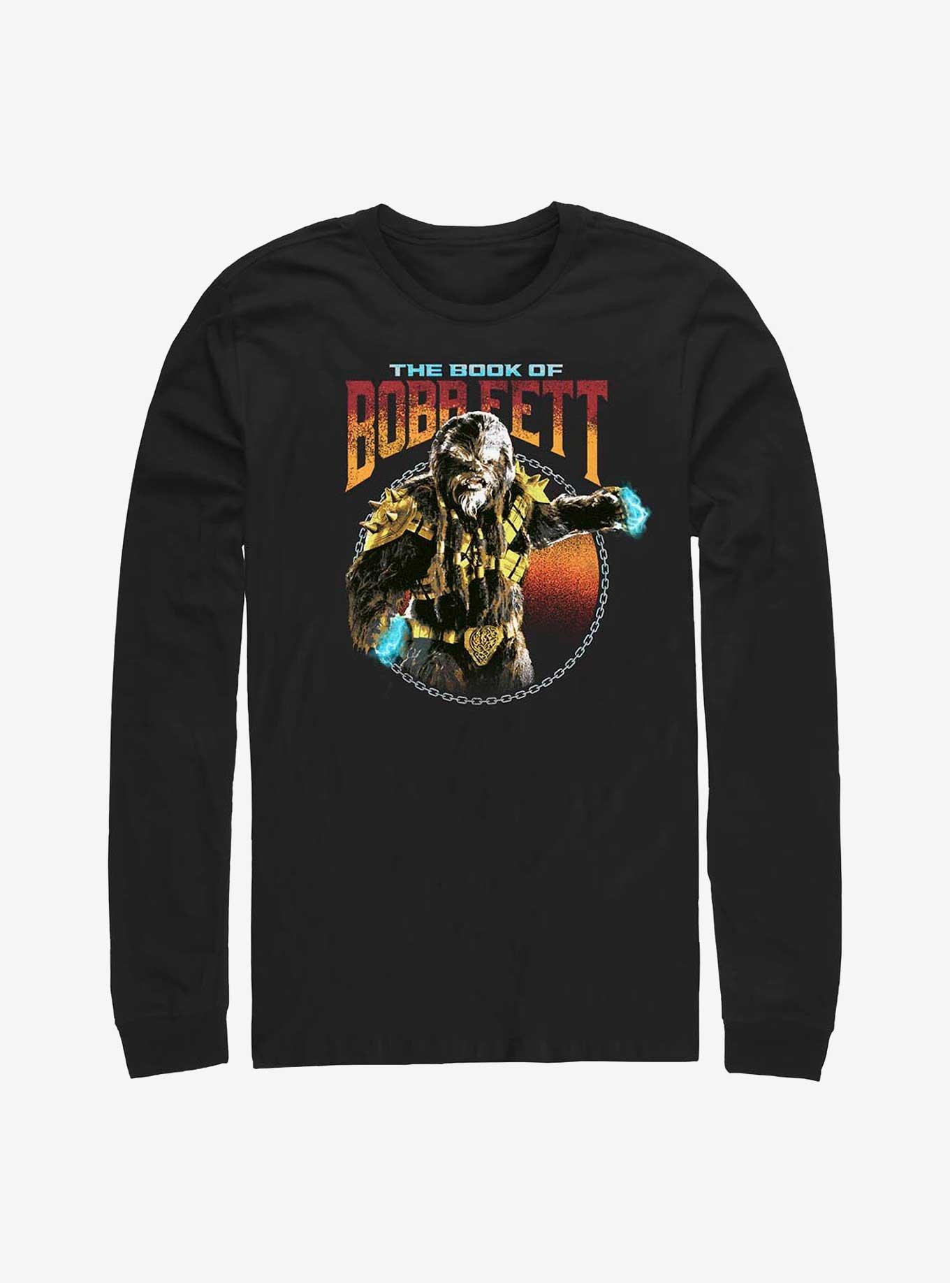 Star Wars Book Of Boba Fett Black Krrsantan Long-Sleeve T-Shirt, BLACK, hi-res