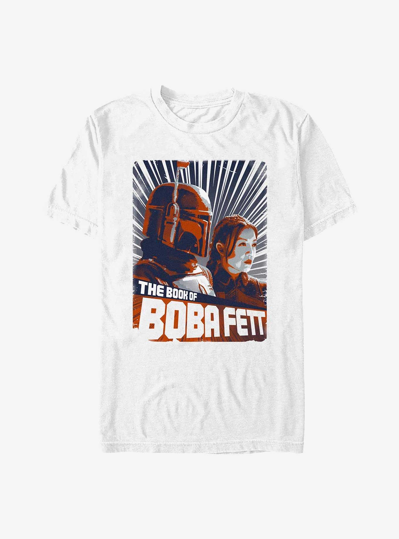 Star Wars Book Of Boba Fett Legends Of The Sand T-Shirt, WHITE, hi-res