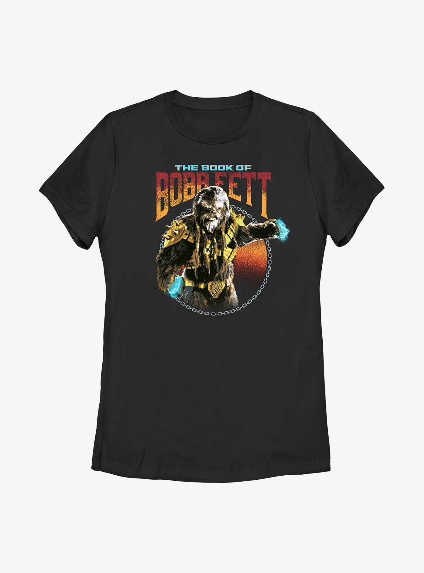 Star Wars Book Of Boba Fett Black Krrsantan Womens T-Shirt, BLACK, hi-res