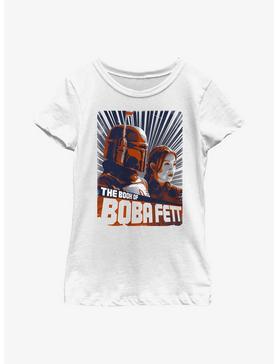 Star Wars Book Of Boba Fett Legends Of The Sand Youth Girls T-Shirt, , hi-res