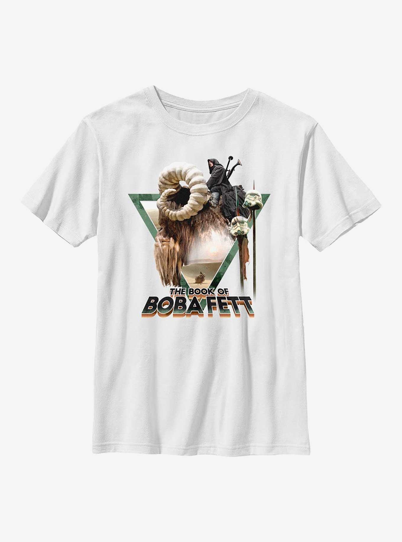 Star Wars Book Of Boba Fett Bantha Rider Youth T-Shirt, , hi-res