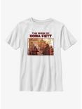 Star Wars Book Of Boba Fett Take Cover Youth T-Shirt, WHITE, hi-res