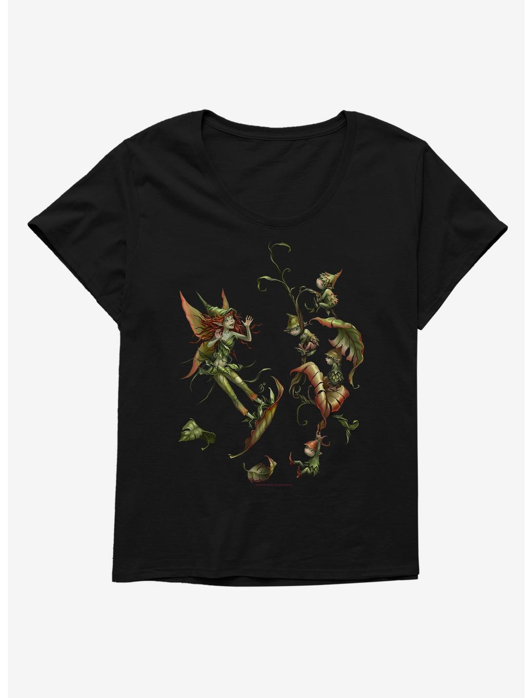 Fairies By Trick Green Fairy Womens T-Shirt Plus Size, , hi-res