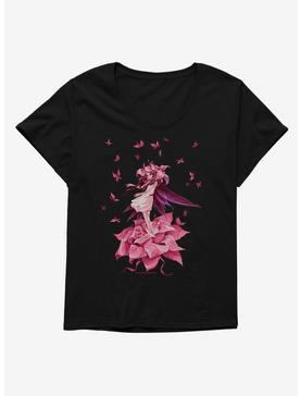 Fairies By Trick Pink Blossom Fairy Womens T-Shirt Plus Size, , hi-res