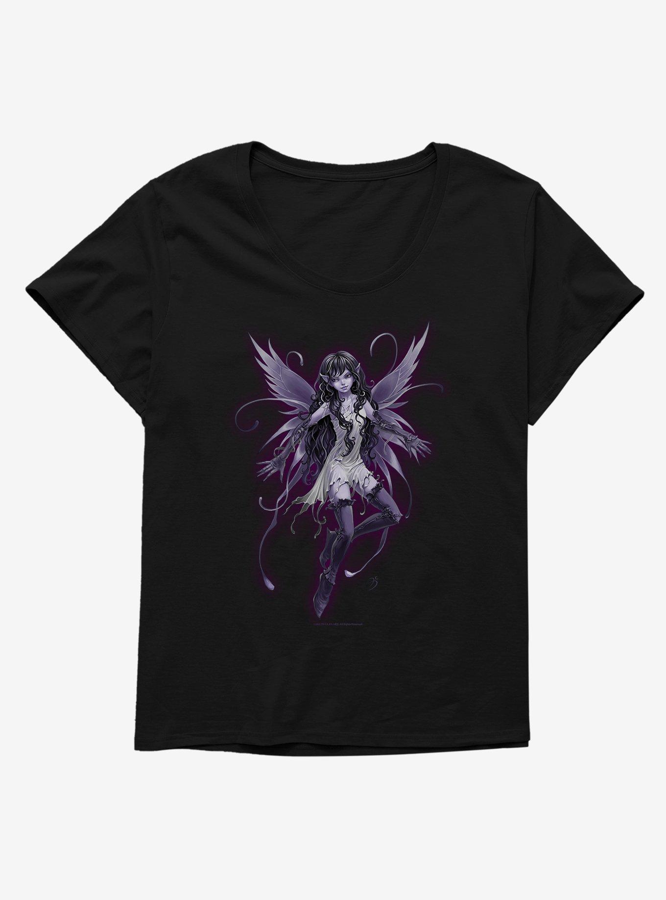 Fairies By Trick Purple Pixie Fairy Womens T-Shirt Plus Size | BoxLunch