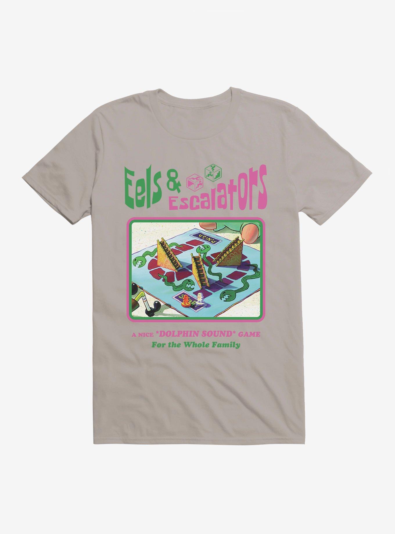 SpongeBob SquarePants Eels and Escalators Game T-Shirt | BoxLunch