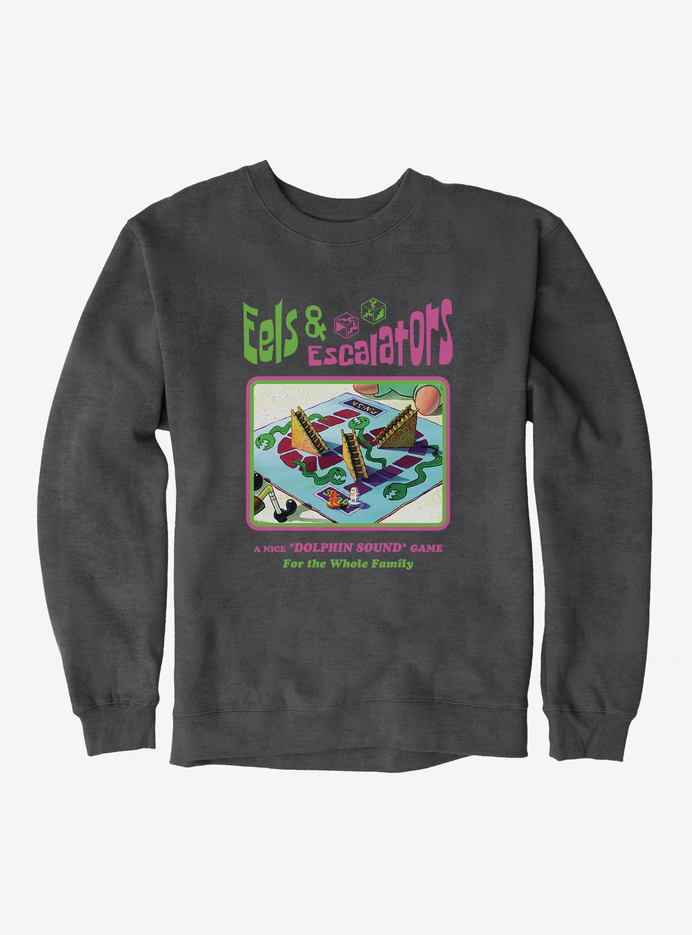 SpongeBob SquarePants Eels and Escalators Game Sweatshirt | Hot Topic