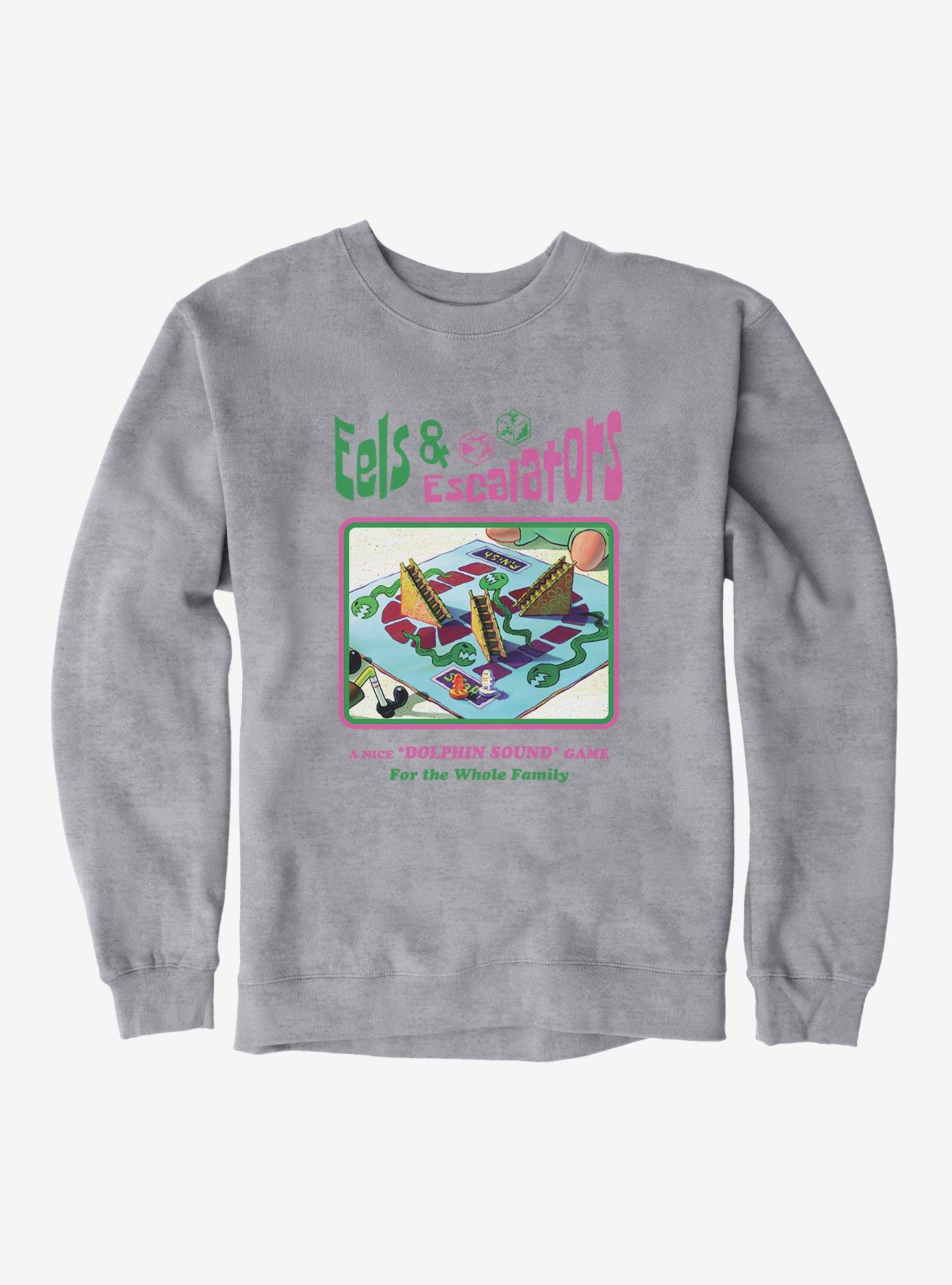 SpongeBob SquarePants Eels and Escalators Game Sweatshirt | Hot Topic