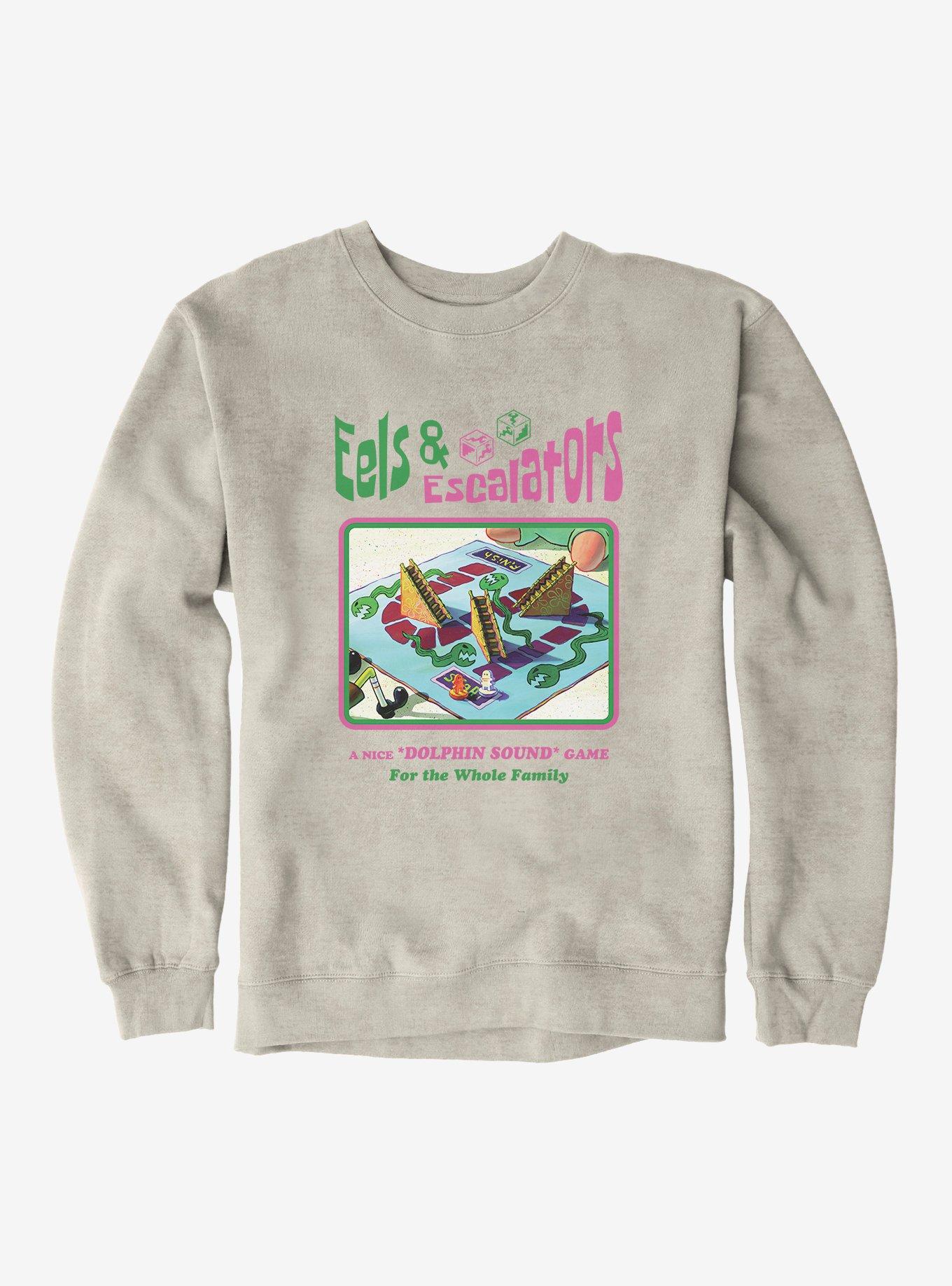 SpongeBob SquarePants Eels and Escalators Game Sweatshirt | Hot Topic