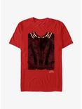 Marvel Doctor Strange Multiverse Of Madness Scarlet Witch Costume Shirt T-Shirt, RED, hi-res