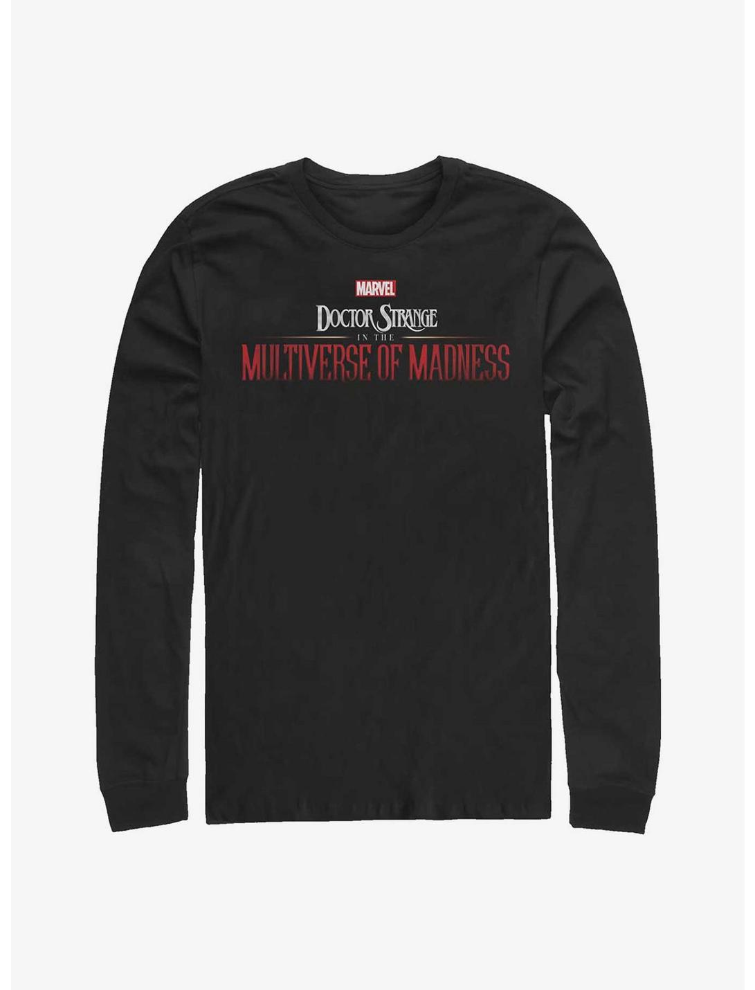 Marvel Doctor Strange Multiverse Of Madness Title Long-Sleeve T-Shirt, BLACK, hi-res