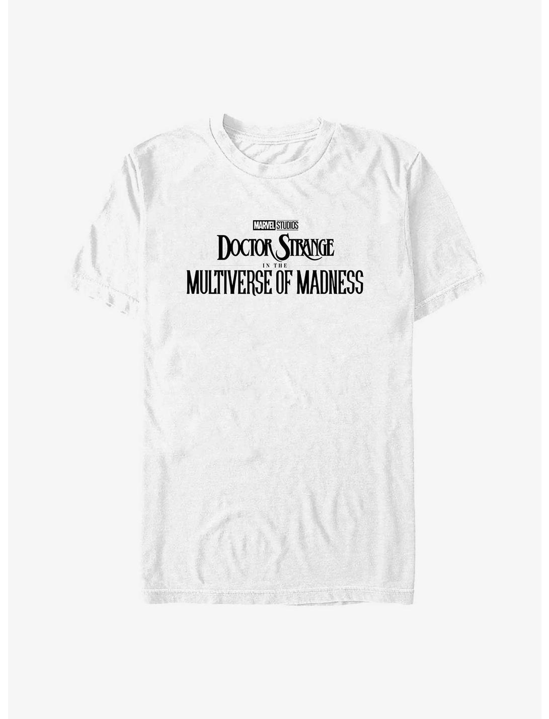 Marvel Doctor Strange Multiverse Of Madness Simple Logo T-Shirt, WHITE, hi-res