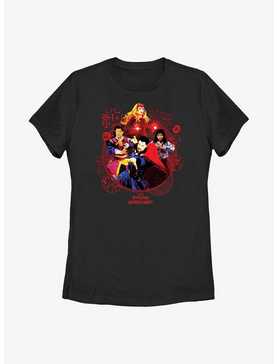 Marvel Doctor Strange Multiverse Of Madness Badge Of Heroes Womens T-Shirt, , hi-res