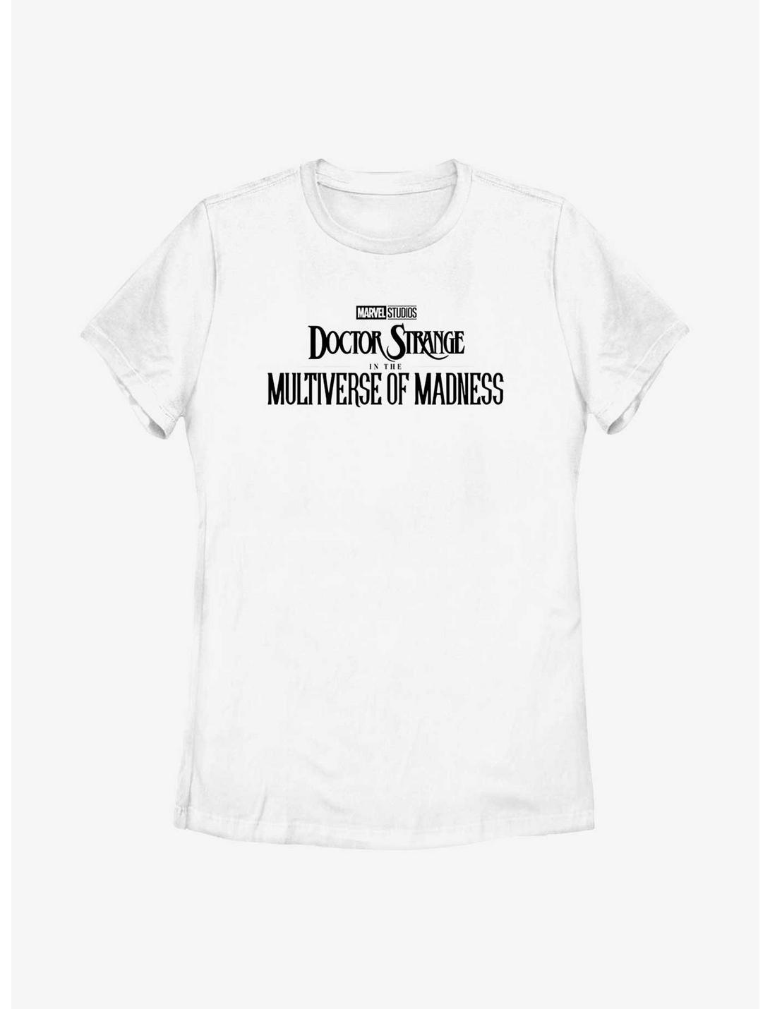 Marvel Doctor Strange Multiverse Of Madness Simple Logo Womens T-Shirt, WHITE, hi-res