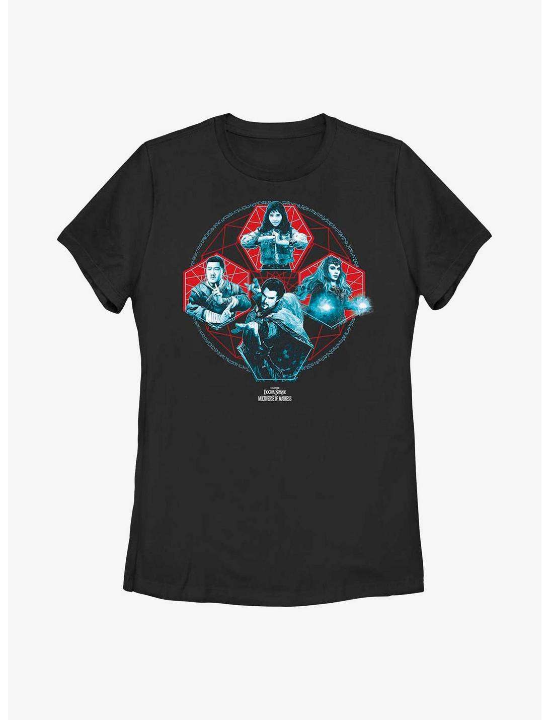 Marvel Doctor Strange Multiverse Of Madness Squad Womens T-Shirt, BLACK, hi-res