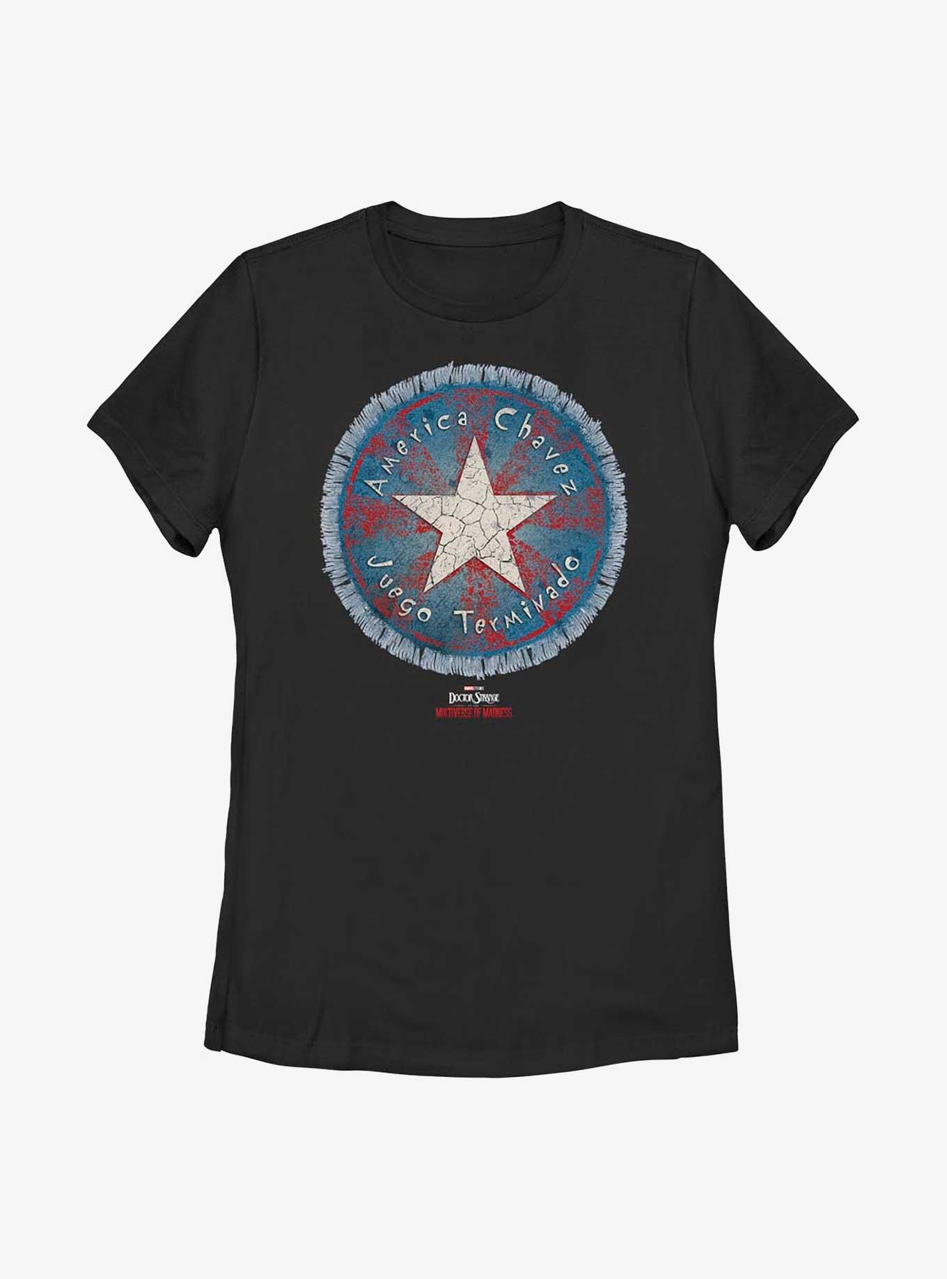 Marvel Doctor Strange Multiverse Of Madness America Chavez Badge Womens T-Shirt, , hi-res