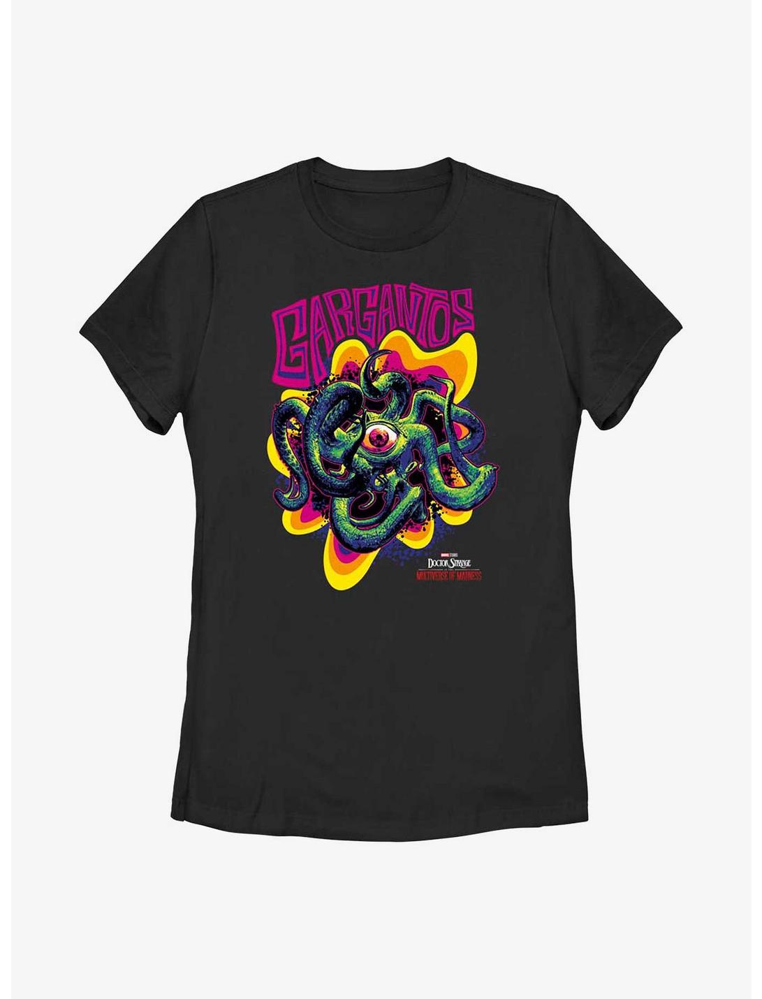 Marvel Doctor Strange Multiverse Of Madness Colorful Gargantos Womens T-Shirt, BLACK, hi-res