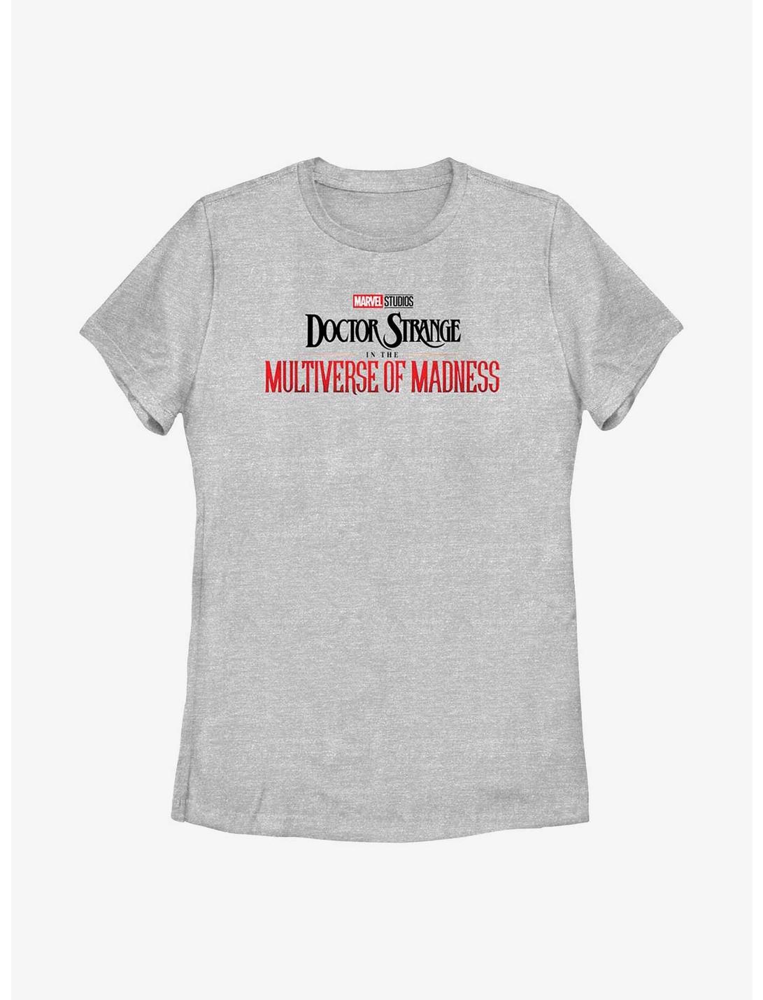 Marvel Doctor Strange Multiverse Of Madness Main Logo Womens T-Shirt, ATH HTR, hi-res
