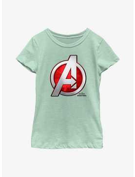 Marvel Doctor Strange Multiverse Of Madness Avengers Logo Youth Girls T-Shirt, , hi-res
