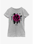 Marvel Doctor Strange Multiverse Of Madness Graffiti Drip Seal Youth Girls T-Shirt, ATH HTR, hi-res