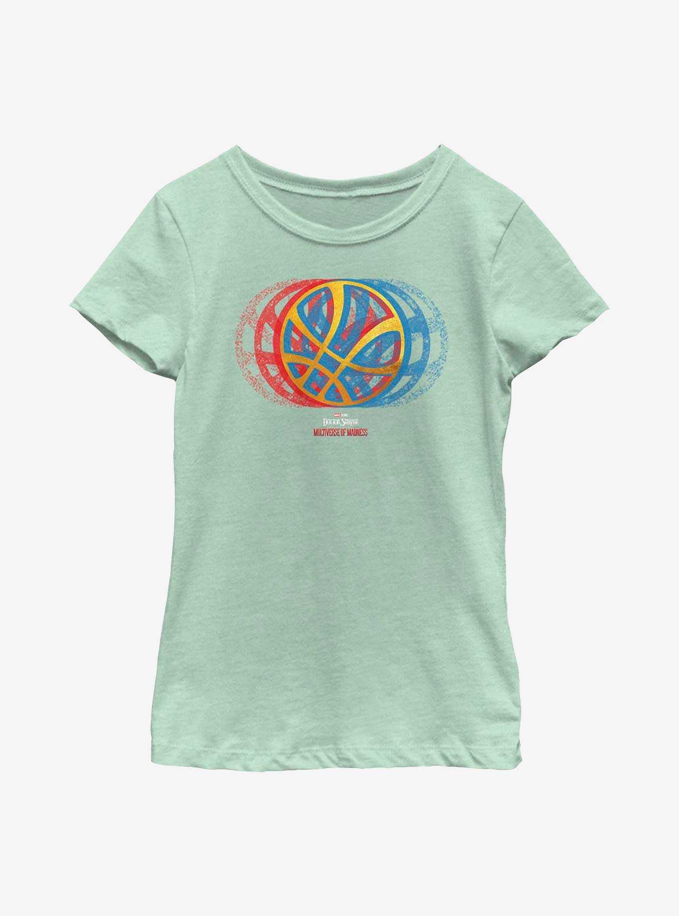 Marvel Doctor Strange Multiverse Of Madness Gradient Seal Youth Girls T-Shirt, , hi-res