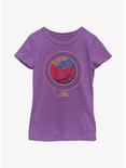 Marvel Doctor Strange Multiverse Of Madness Groovy Seal Youth Girls T-Shirt, PURPLE BERRY, hi-res