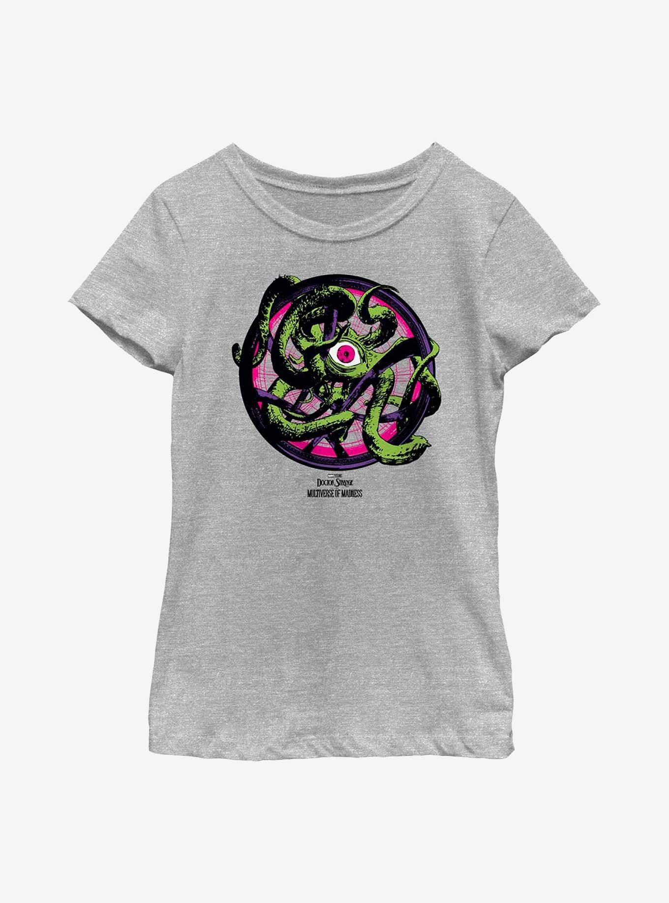 Marvel Doctor Strange Multiverse Of Madness Gargantos Attack Youth Girls T-Shirt, , hi-res