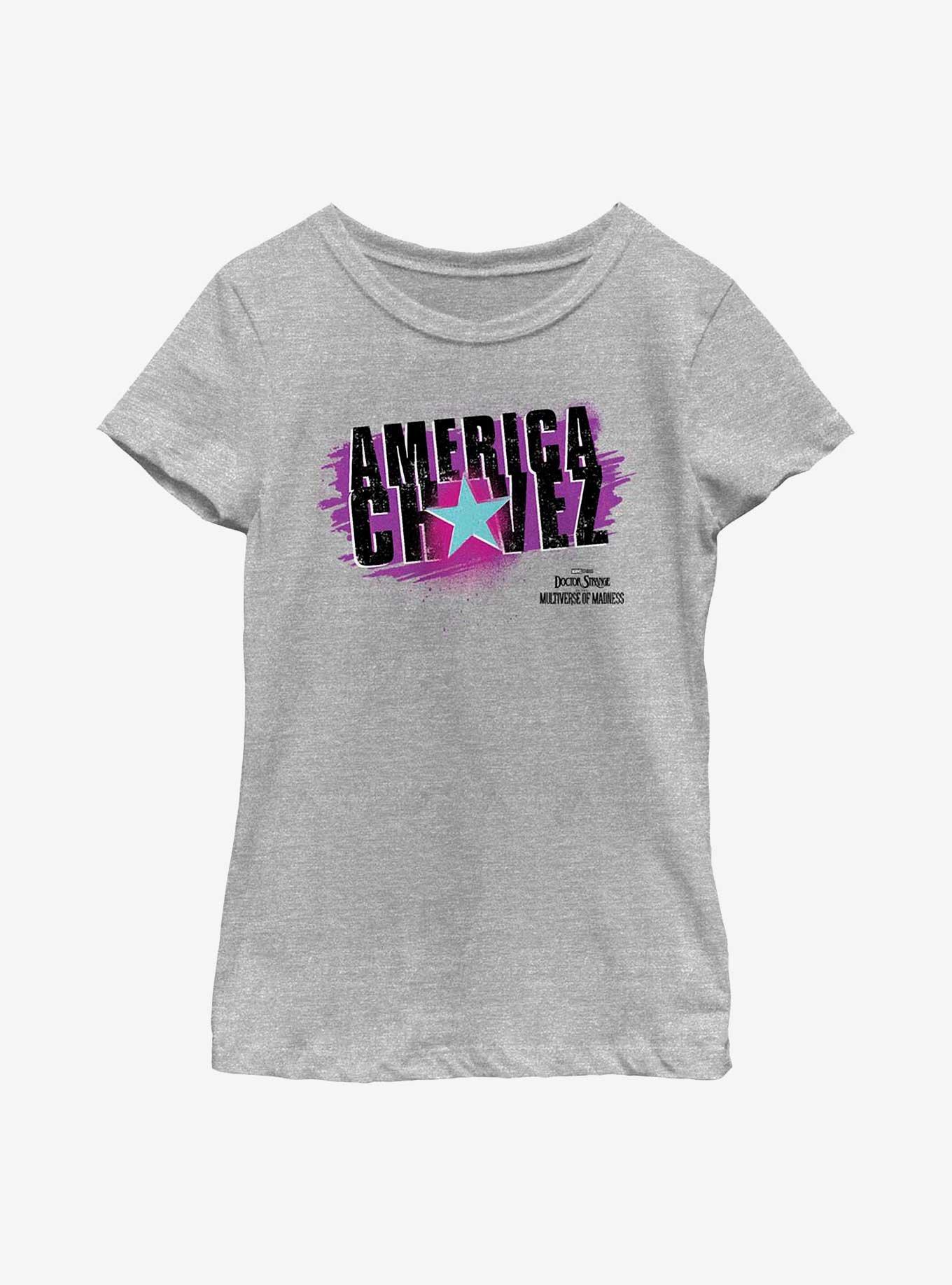 Marvel Doctor Strange Multiverse Of Madness Spray Paint Chavez Youth Girls T-Shirt, , hi-res