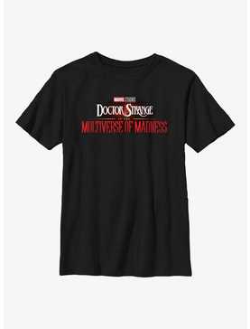 Marvel Doctor Strange Multiverse Of Madness Comic Logo Youth T-Shirt, , hi-res