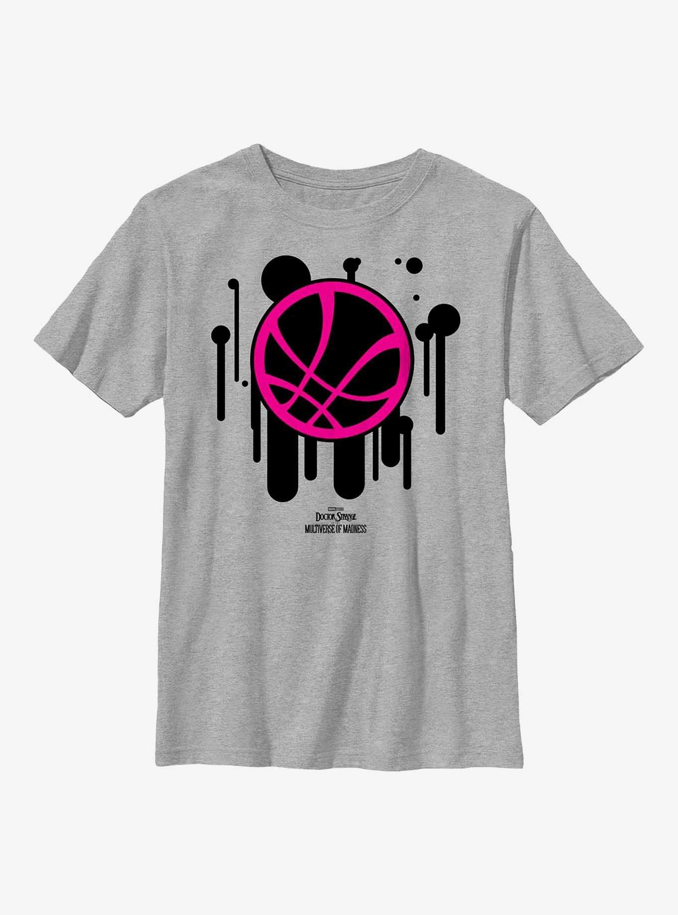 Marvel Doctor Strange Multiverse Of Madness Graffiti Drip Seal Youth T-Shirt, , hi-res