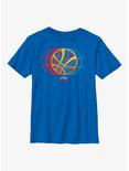 Marvel Doctor Strange Multiverse Of Madness Gradient Seal Youth T-Shirt, ROYAL, hi-res