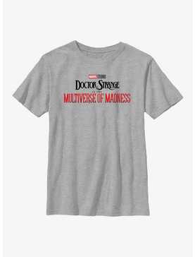 Marvel Doctor Strange Multiverse Of Madness Main Logo Youth T-Shirt, , hi-res