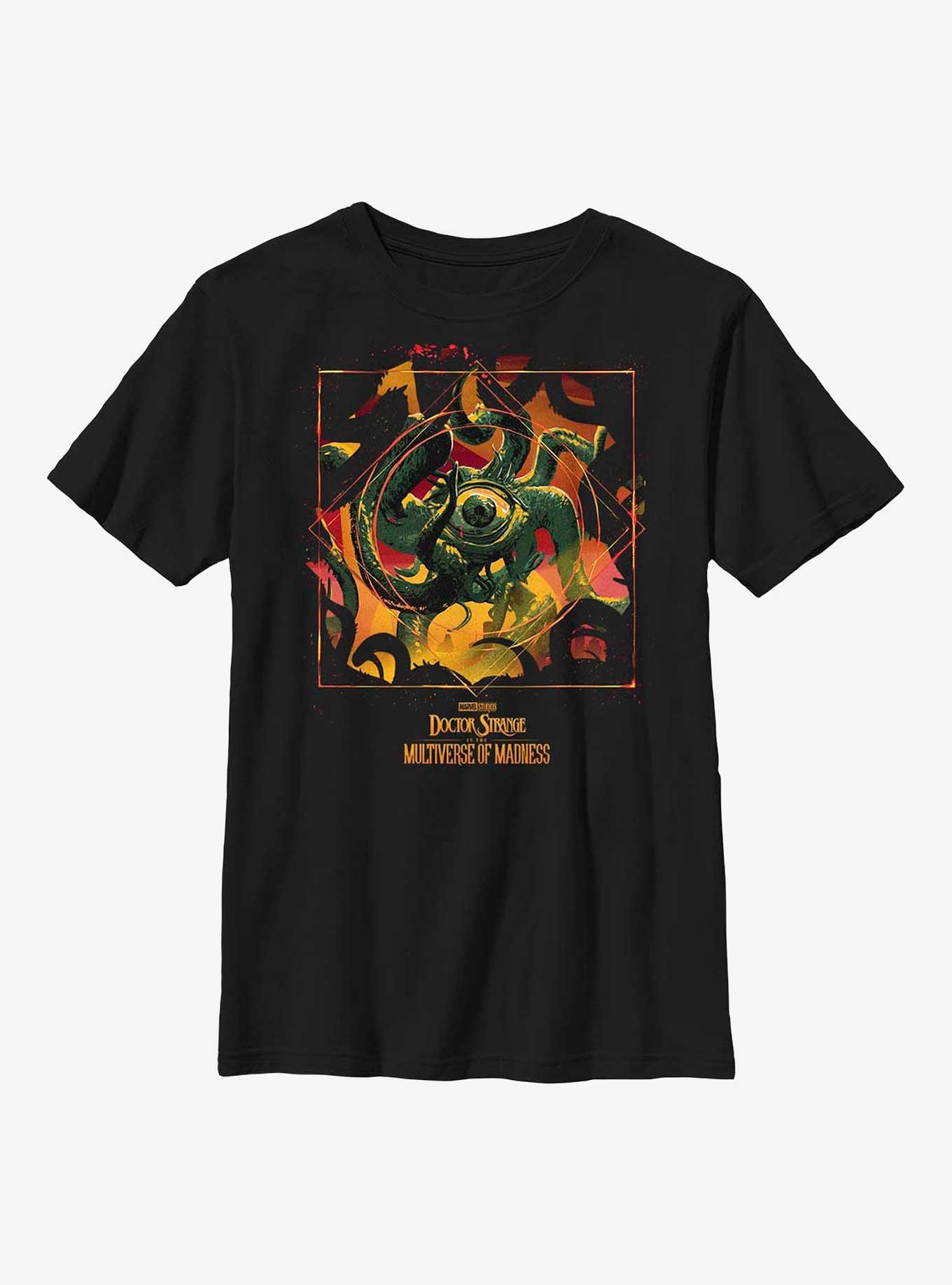 Marvel Doctor Strange Multiverse Of Madness Out Of The Void Youth T-Shirt, BLACK, hi-res