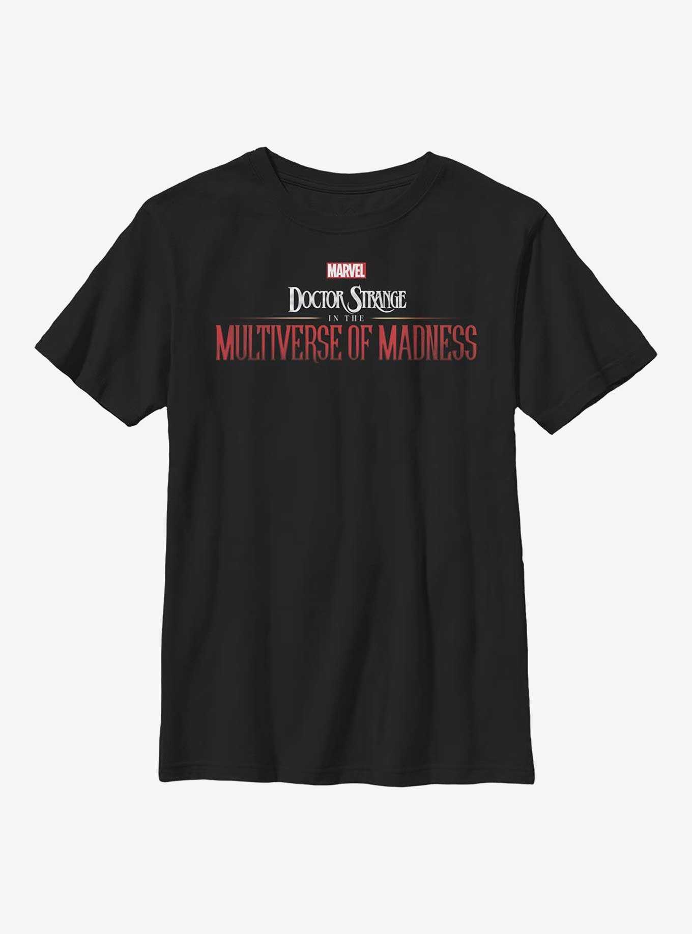 Marvel Doctor Strange Multiverse Of Madness Title Youth T-Shirt, , hi-res