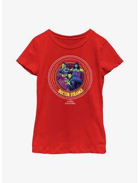 Marvel Doctor Strange Multiverse Of Madness Runes Badge Youth Girls T-Shirt, , hi-res