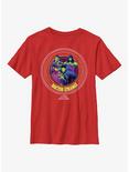 Marvel Doctor Strange Multiverse Of Madness Runes Badge Youth T-Shirt, RED, hi-res