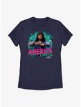 Marvel Doctor Strange Multiverse Of Madness America Chavez Hero Graphic Womens T-Shirt, NAVY, hi-res