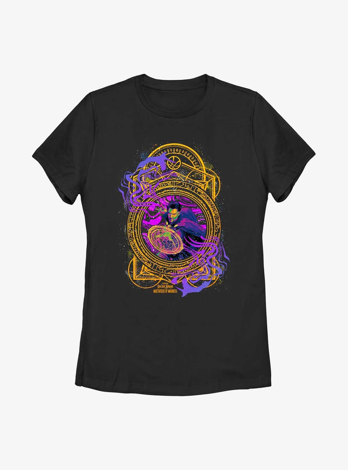 Marvel Doctor Strange Multiverse Of Madness Neon Spell Womens T-Shirt, , hi-res