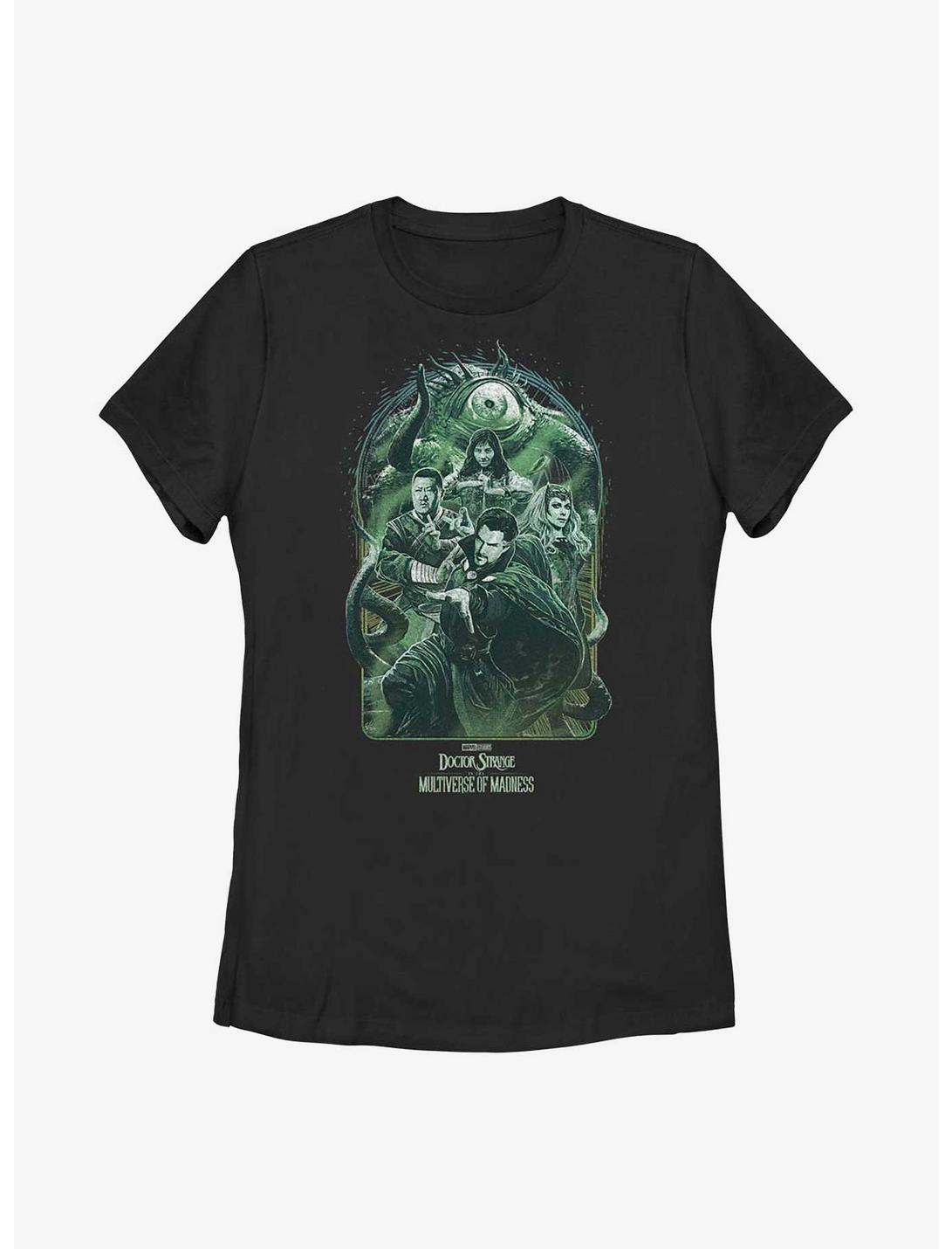 Marvel Doctor Strange Multiverse Of Madness Group Womens T-Shirt, BLACK, hi-res