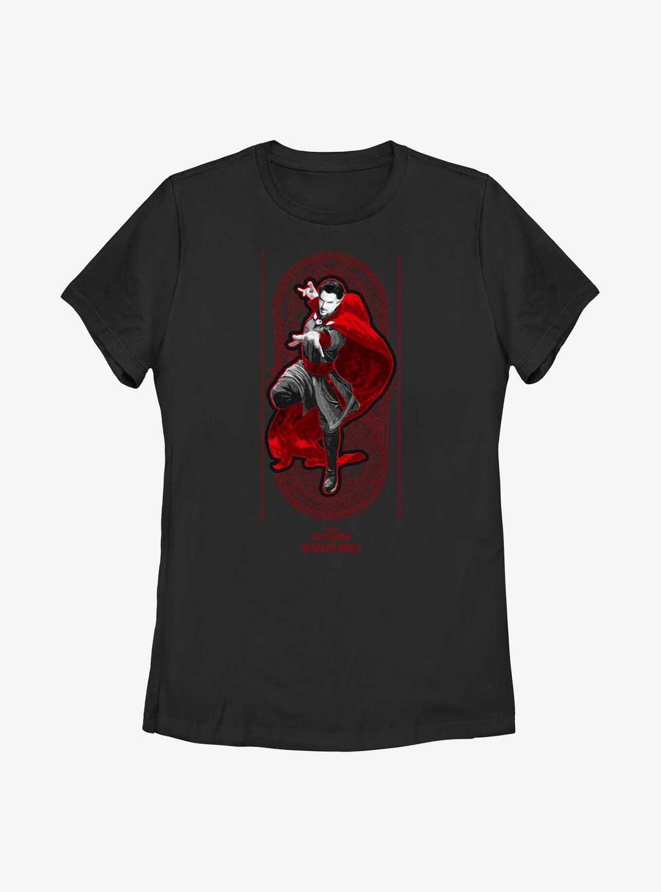 Marvel Doctor Strange Multiverse Of Madness Sorcerer Womens T-Shirt, BLACK, hi-res