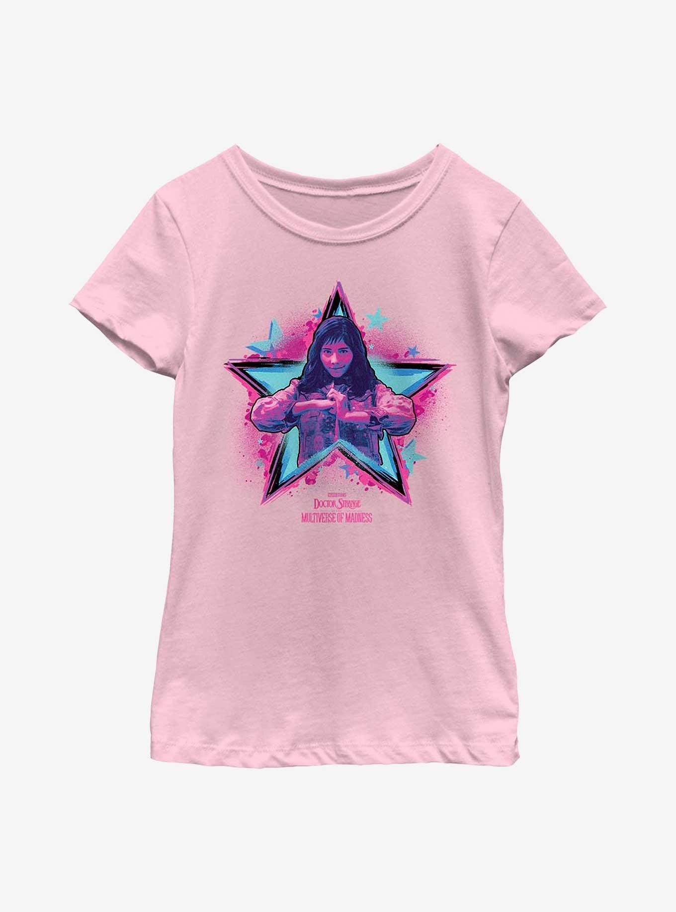 Marvel Doctor Strange Multiverse Of Madness America Chavez Spellcaster Youth Girls T-Shirt, , hi-res