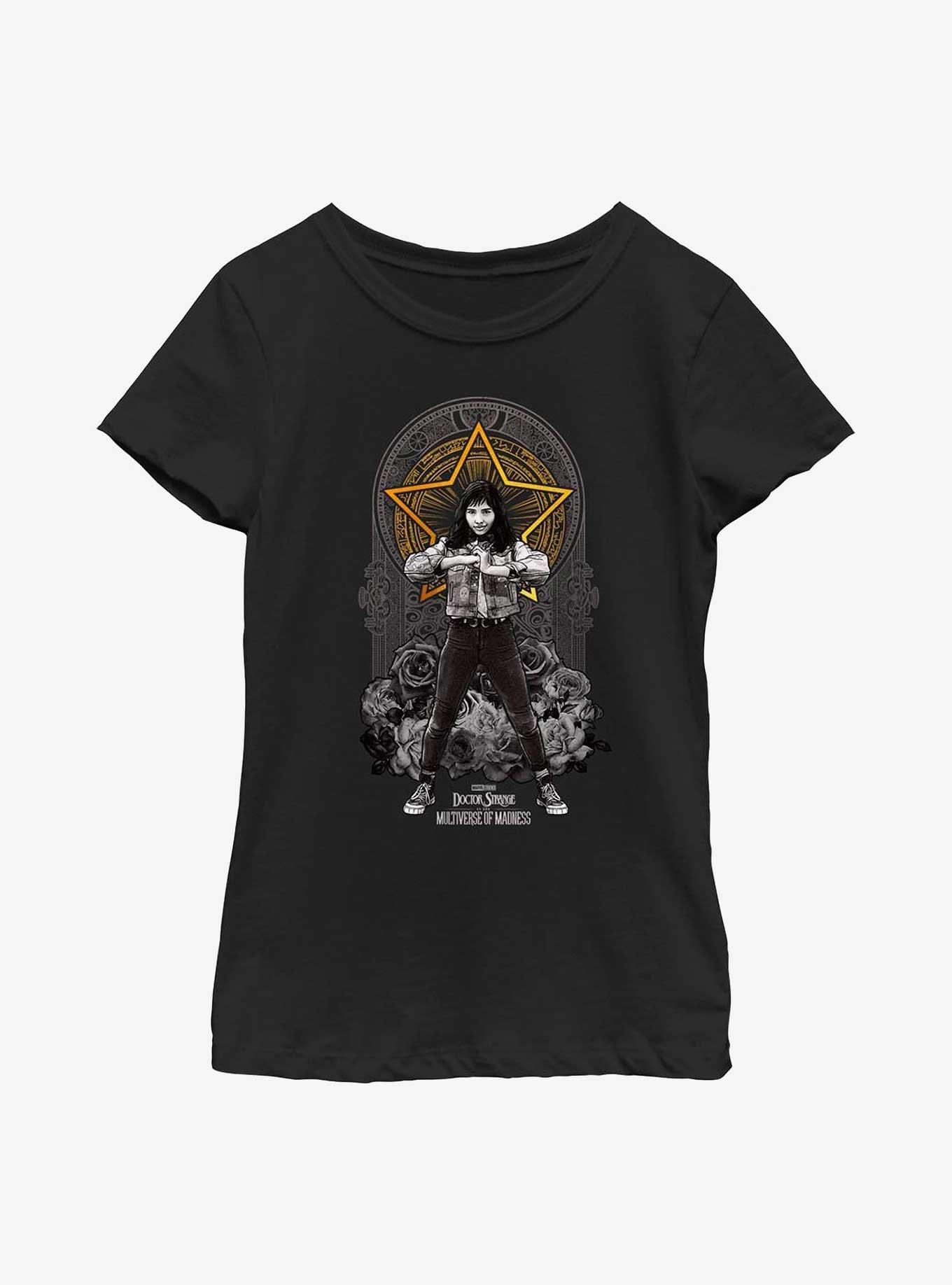 Marvel Doctor Strange Multiverse Of Madness America Chavez Multiverse Youth Girls T-Shirt, , hi-res