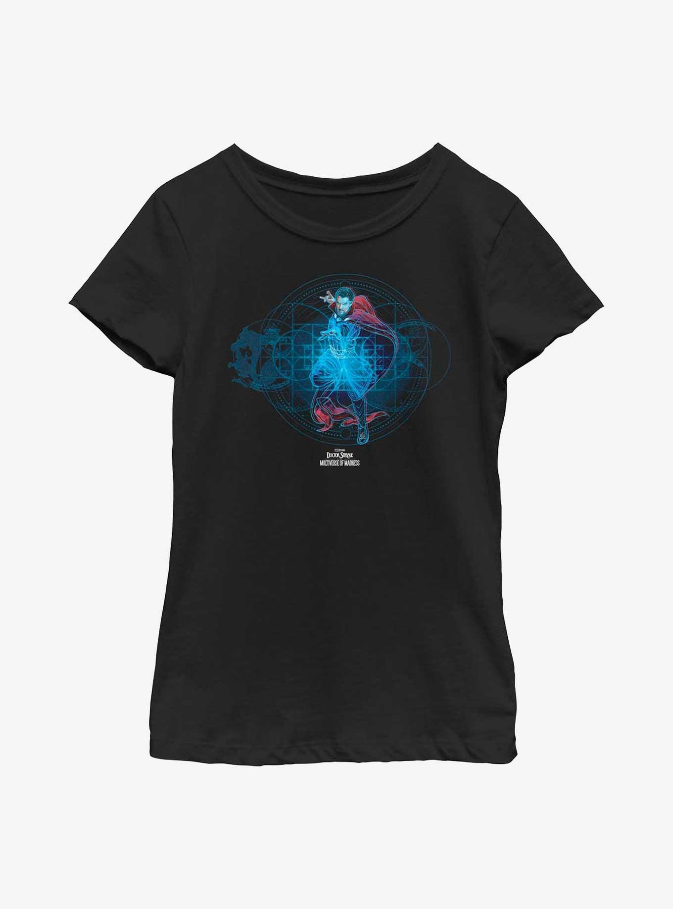 Marvel Doctor Strange Multiverse Of Madness World Portal Youth Girls T-Shirt, , hi-res