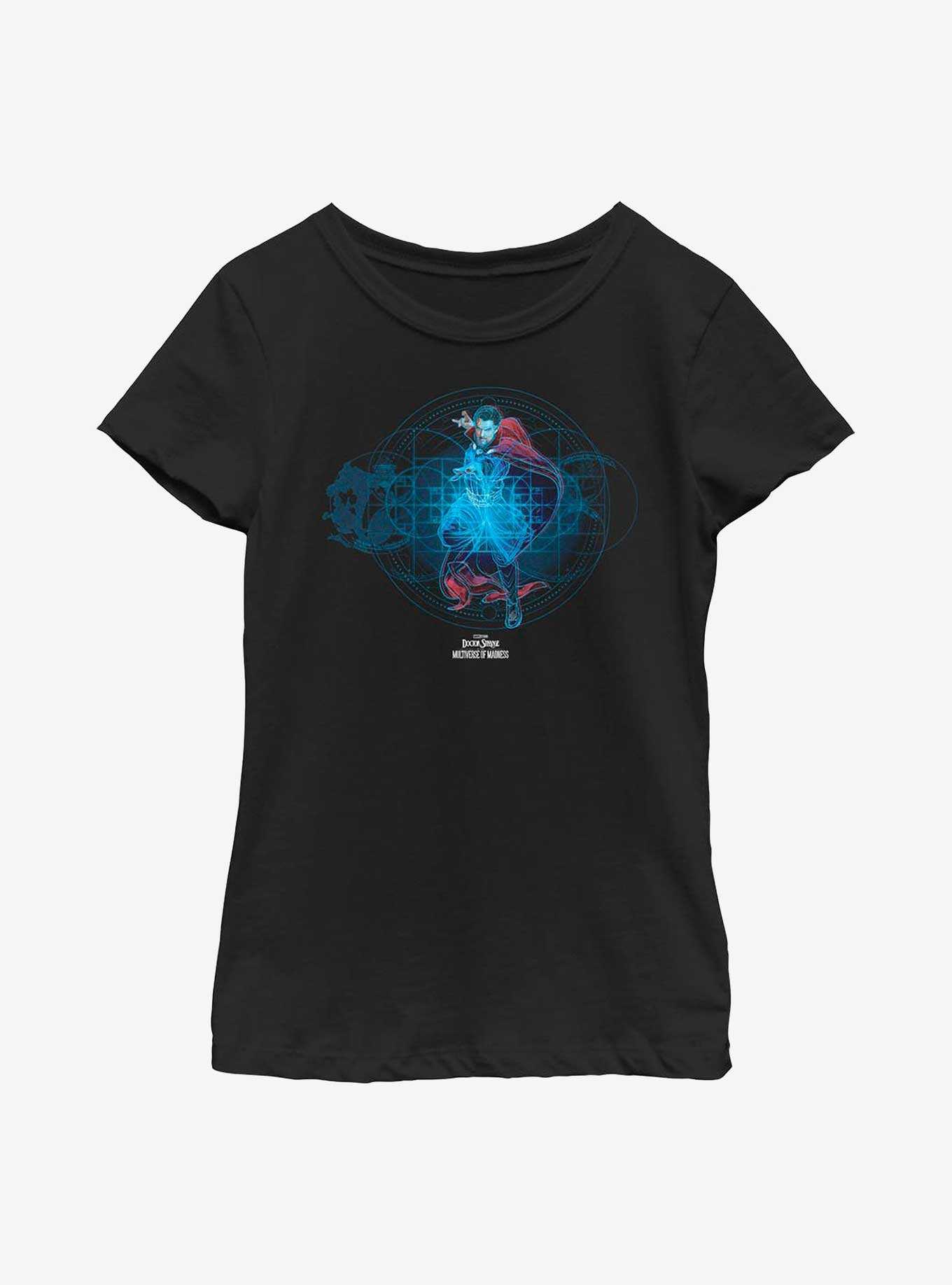 Marvel Doctor Strange Multiverse Of Madness World Portal Youth Girls T-Shirt, , hi-res